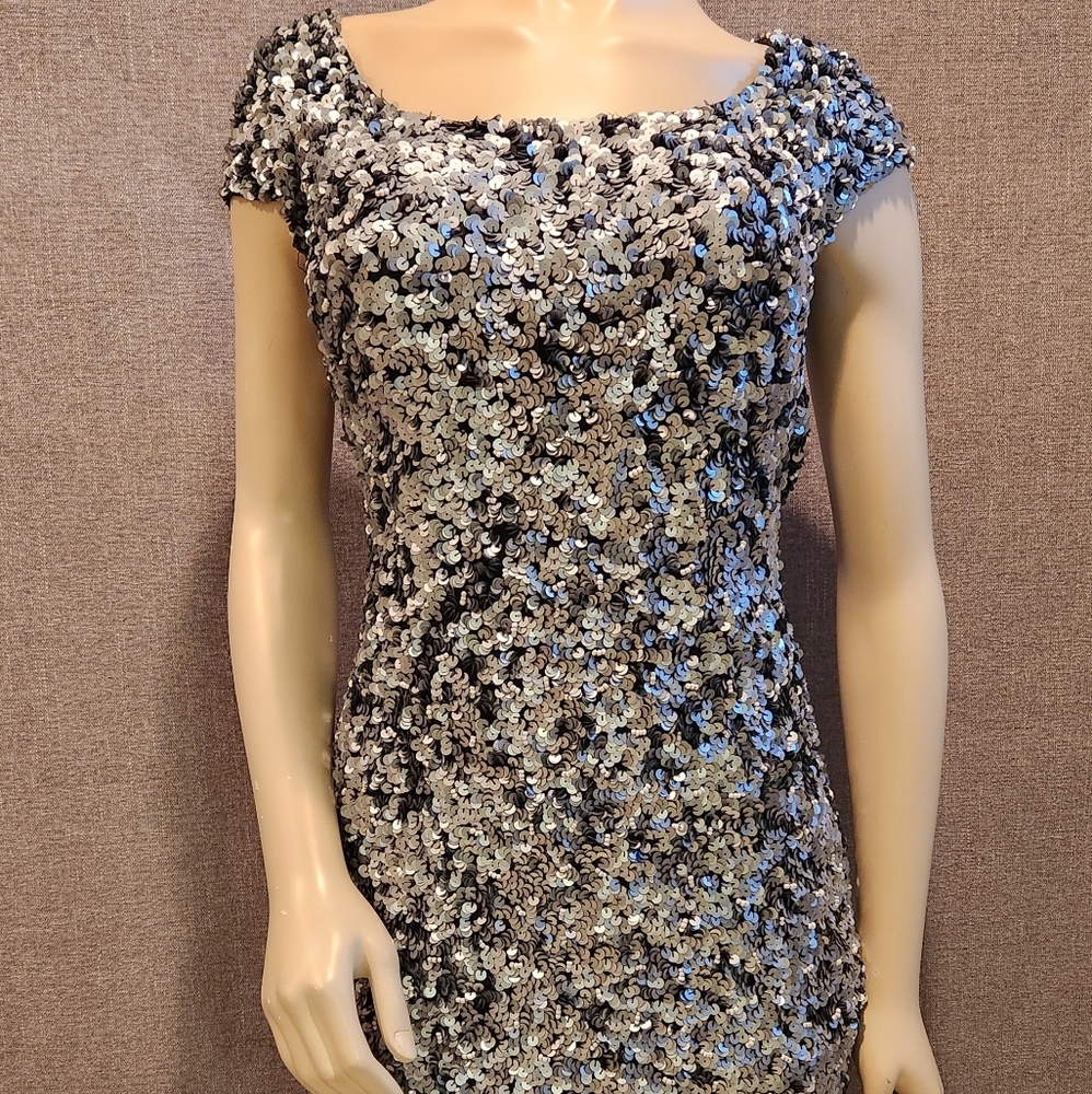 Scala silk sequin dress